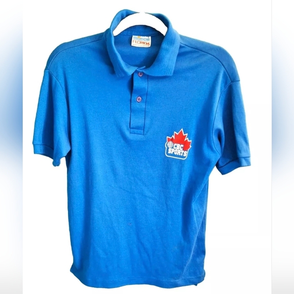 CBC SPORTS MEDIA Unisex POLO Shirt Size Medium - Picture 1 of 5